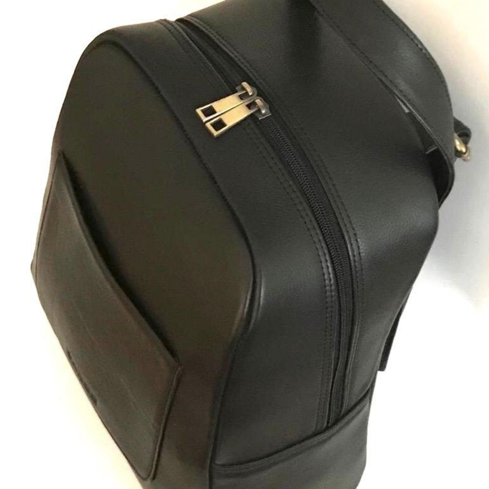 COPY - Black Leather Backpack Brand New never use… - Picture 2 of 10